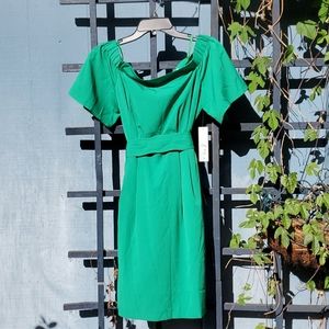 Eliza J green colored dress